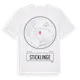 White t-shirt med Sticklinge t-shirt