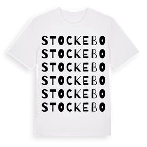 Stockebo ordlek t-shirt – ekologisk bomull t-shirt från Pinshirt
