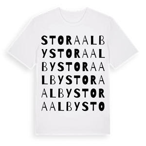 Stora Alby ordlek t-shirt – ekologisk bomull t-shirt från Pinshirt