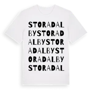 Stora Dalby ordlek t-shirt – ekologisk bomull t-shirt från Pinshirt