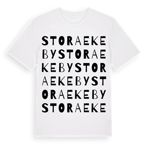 Stora Ekeby ordlek t-shirt – ekologisk bomull t-shirt från Pinshirt