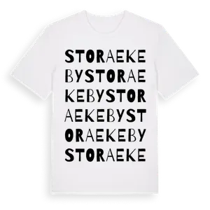 Stora Ekeby ordlek t-shirt – ekologisk bomull t-shirt från Pinshirt