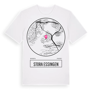 Stora Essingen t-shirt – ekologisk bomull t-shirt från Pinshirt