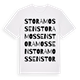 Stora mossen ordlek t-shirt