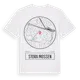 White t-shirt med Stora Mossen t-shirt