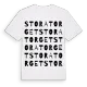 Stora Torget ordlek t-shirt