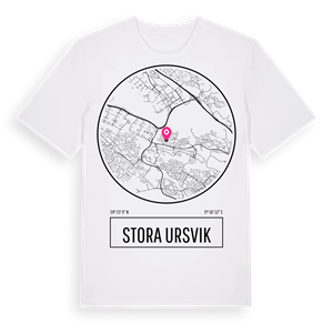 Stora Ursvik t-shirt – ekologisk bomull t-shirt från Pinshirt