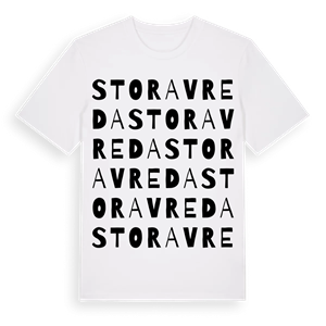 Stora Vreda ordlek t-shirt – ekologisk bomull t-shirt från Pinshirt