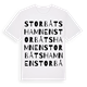 Storbåtshamnen ordlek t-shirt