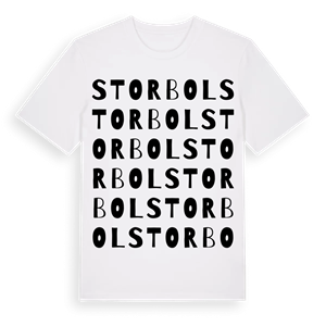 Storbol ordlek t-shirt – ekologisk bomull t-shirt från Pinshirt