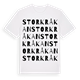 Storkråkan ordlek t-shirt
