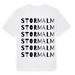 Stormalm ordlek t-shirt – ekologisk bomull t-shirt från Pinshirt