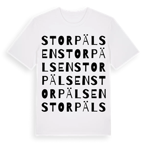 Storpälsen ordlek t-shirt – ekologisk bomull t-shirt från Pinshirt
