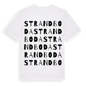 Strandboda ordlek t-shirt – ekologisk bomull t-shirt från Pinshirt