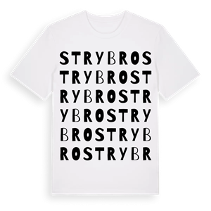 Strybro ordlek t-shirt – ekologisk bomull t-shirt från Pinshirt