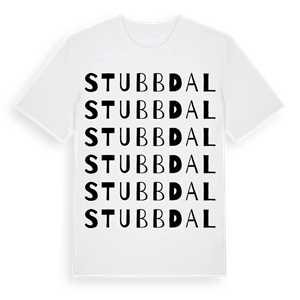 Stubbdal ordlek t-shirt – ekologisk bomull t-shirt från Pinshirt