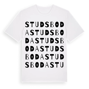 Studsboda ordlek t-shirt – ekologisk bomull t-shirt från Pinshirt
