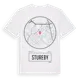 White t-shirt med Stureby t-shirt