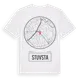 White t-shirt med Stuvsta t-shirt