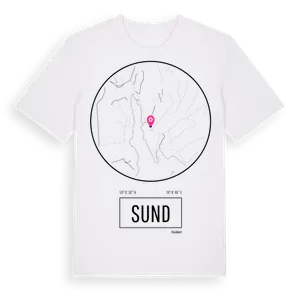 Sund t-shirt – ekologisk bomull t-shirt från Pinshirt