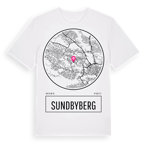 Sundbyberg t-shirt – ekologisk bomull t-shirt från Pinshirt
