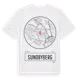 White t-shirt med Sundbyberg t-shirt