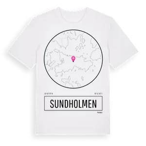 Sundholmen t-shirt – ekologisk bomull t-shirt från Pinshirt