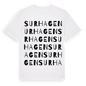 Surhagen ordlek t-shirt – ekologisk bomull t-shirt från Pinshirt