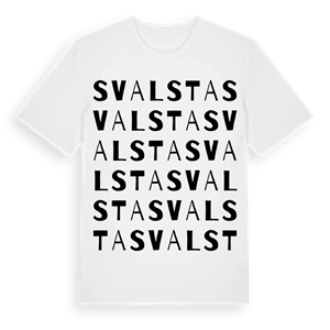 Svalsta ordlek t-shirt – ekologisk bomull t-shirt från Pinshirt