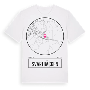 Svartbäcken t-shirt – ekologisk bomull t-shirt från Pinshirt