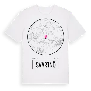 Svartnö t-shirt – ekologisk bomull t-shirt från Pinshirt
