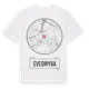 White t-shirt med Svedmyra t-shirt