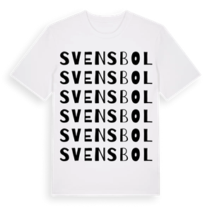 Svensbol ordlek t-shirt – ekologisk bomull t-shirt från Pinshirt