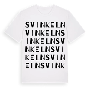 Svinkeln ordlek t-shirt – ekologisk bomull t-shirt från Pinshirt