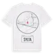 White t-shirt med Sylta t-shirt