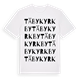 Täby kyrkby ordlek t-shirt