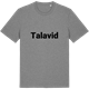 Mid Heather Gray t-shirt med Talavid fetstil t-shirt