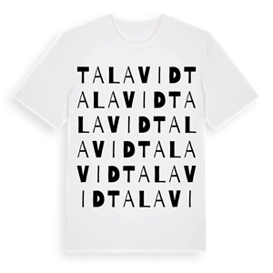 Talavid ordlek t-shirt – ekologisk bomull t-shirt från Pinshirt