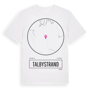 Talbystrand t-shirt – ekologisk bomull t-shirt från Pinshirt