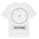 White t-shirt med Talbystrand t-shirt