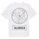 White t-shirt med Tallkrogen t-shirt