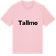Pink Cotton t-shirt med Tallmo fetstil t-shirt