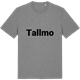 Mid Heather Gray t-shirt med Tallmo fetstil t-shirt
