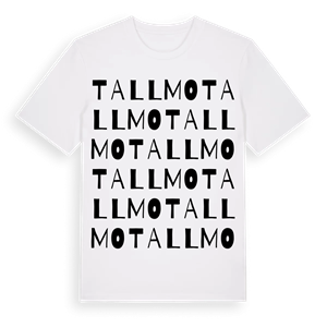 Tallmo ordlek t-shirt – ekologisk bomull t-shirt från Pinshirt