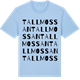 Blue Soul t-shirt med Tallmossan ordlek t-shirt