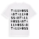 Tallmossan ordlek t-shirt