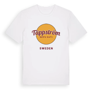 Täppström cirkel t-shirt – ekologisk bomull t-shirt från Pinshirt