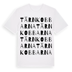 Tärnkobbarna ordlek t-shirt – ekologisk bomull t-shirt från Pinshirt