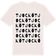 Vintage White t-shirt med Tjockö ordlek t-shirt