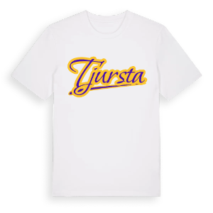 Tjursta baseball t-shirt – ekologisk bomull t-shirt från Pinshirt